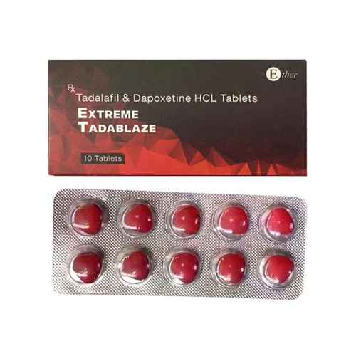 超級雙效犀利士紅鑽 Extreme Tadablaze 10粒裝｜硬度持久雙效合一