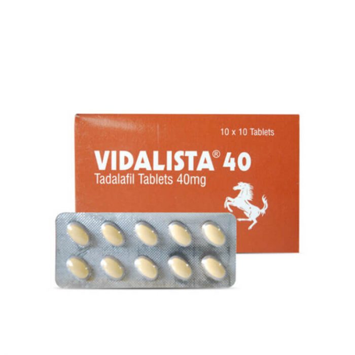 Vidalista 40mg 犀利士學名藥｜他達拉非10顆裝｜36小時硬度全程線上