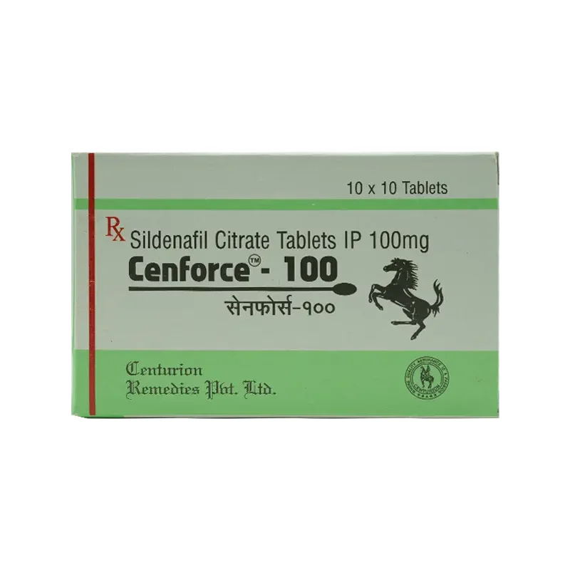 Cenforce-100 威而鋼學名藥 100mg×10顆入｜4-6小時硬度續航高價效比