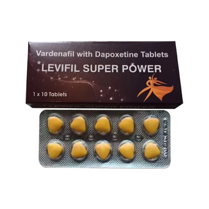 超級樂威壯雙效錠 Levifil Super Power 40mg+60mg 10錠｜勃起延時雙效一錠搞定