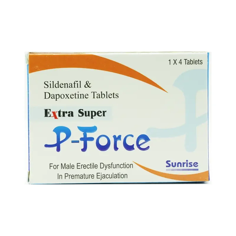 必利吉 P-force 藍P 200mg 1盒4顆｜雙效壯陽錠勃起延時一次到位
