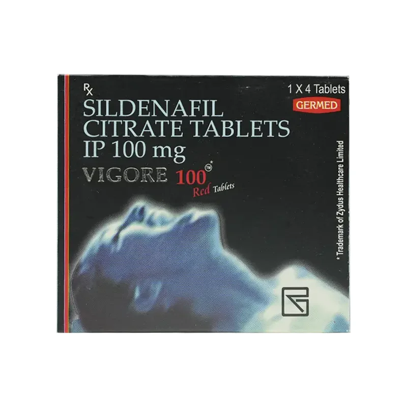 威格拉 VIGORA 100mg 一盒4顆 德國紅魔高CP值男性助力