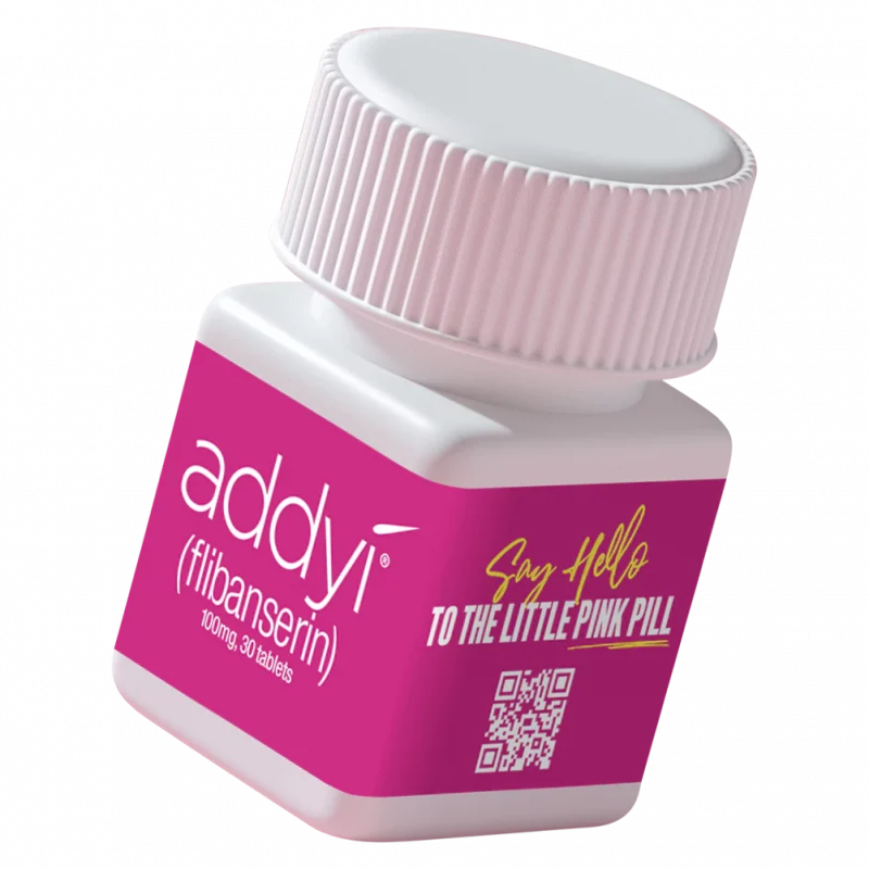 Addyi 女性威而鋼 100mg｜FDA核准性慾低落治療藥｜30顆裝